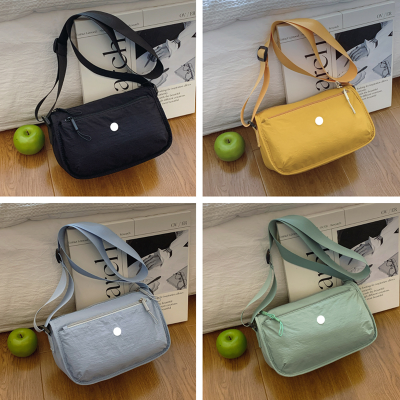 women Crossbody Bag Casual Water-splashing Shopping Waist Bag Fashionable Nylon Cloth Bag Casual Women's Shoulder Bag 5858586