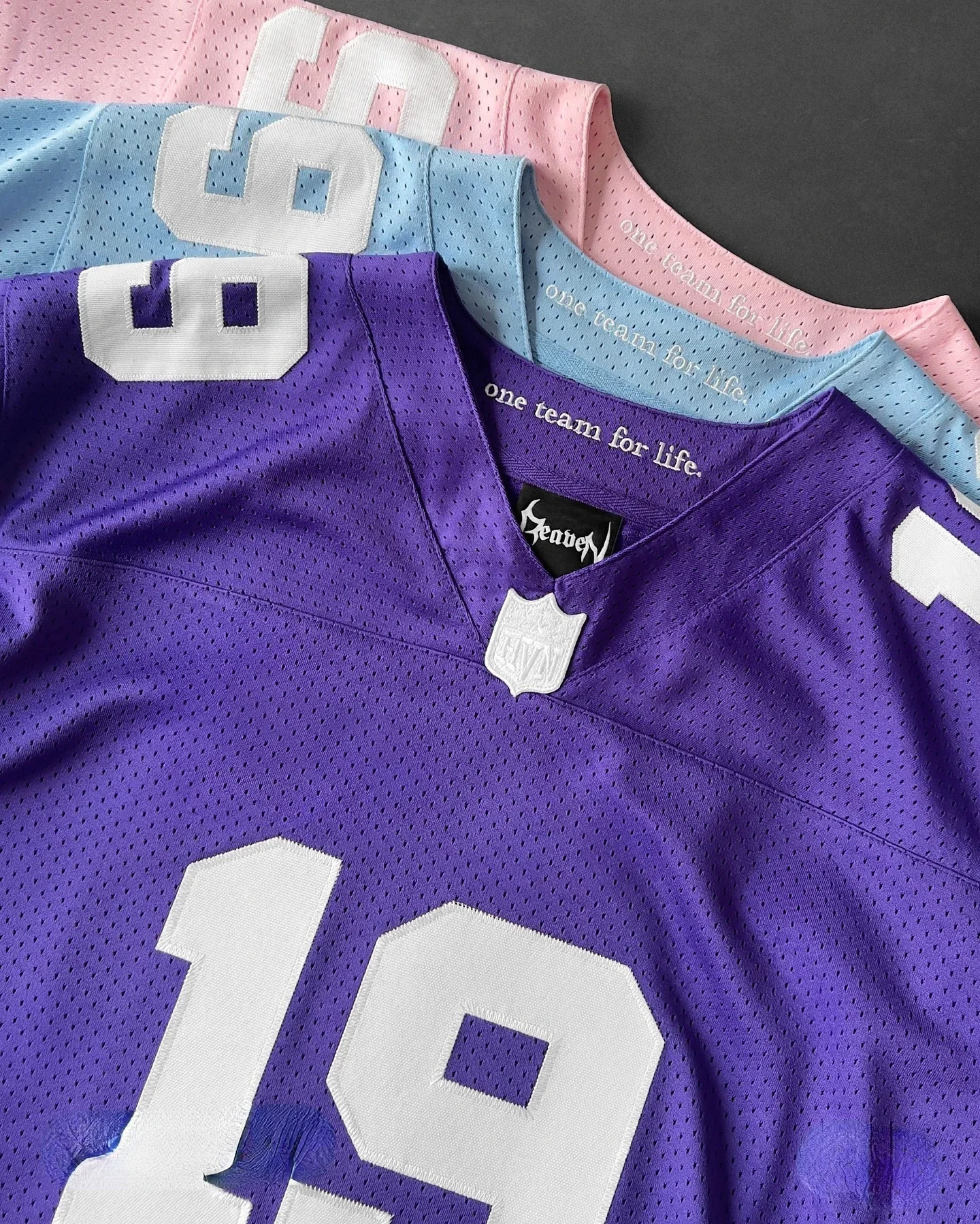 Y2k Harajuku Casual Football Cup League Jerseys Oversized Loose Vneck Baseball Uniform T Shirts Men Women Gym Short Sleeve Top 250908