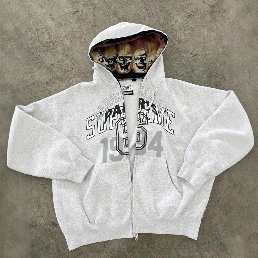 Zipper Cardigan 2025 New 1994 English 3D Print National Trend Treasure Boy Hoodie