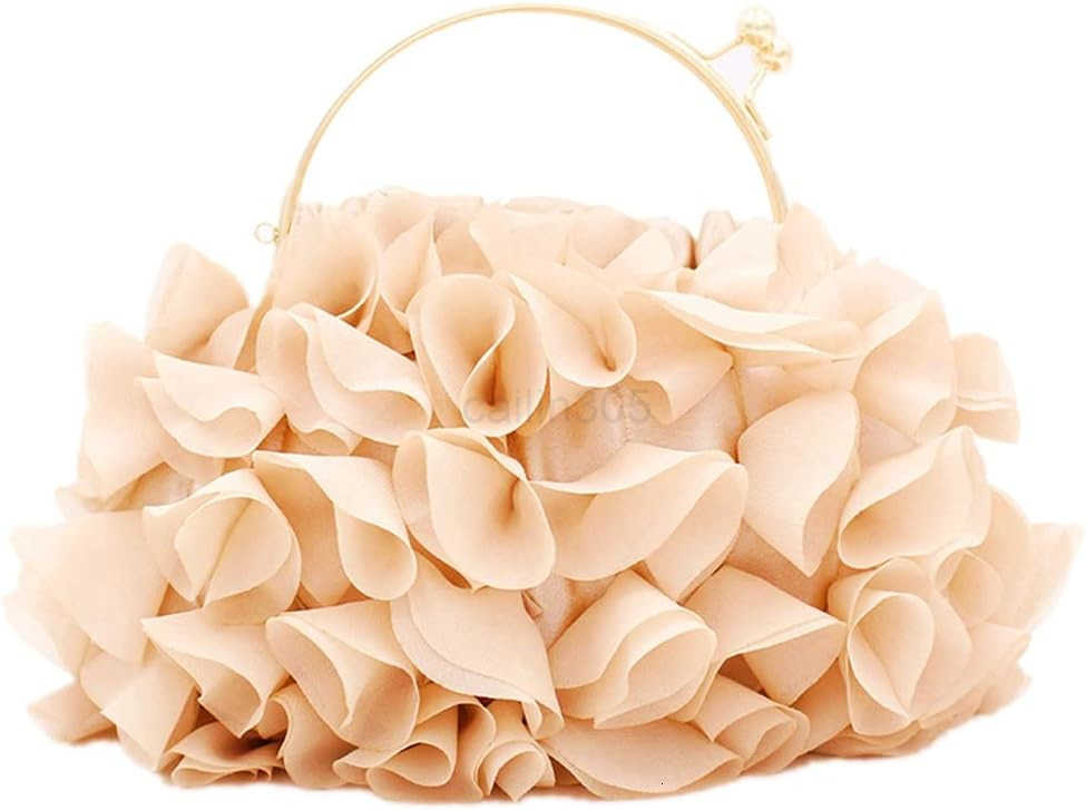 Floral Clutch Purses for Women Satin Clutch Evening Bag Party Prom Handbags Bride Purse Z25909
