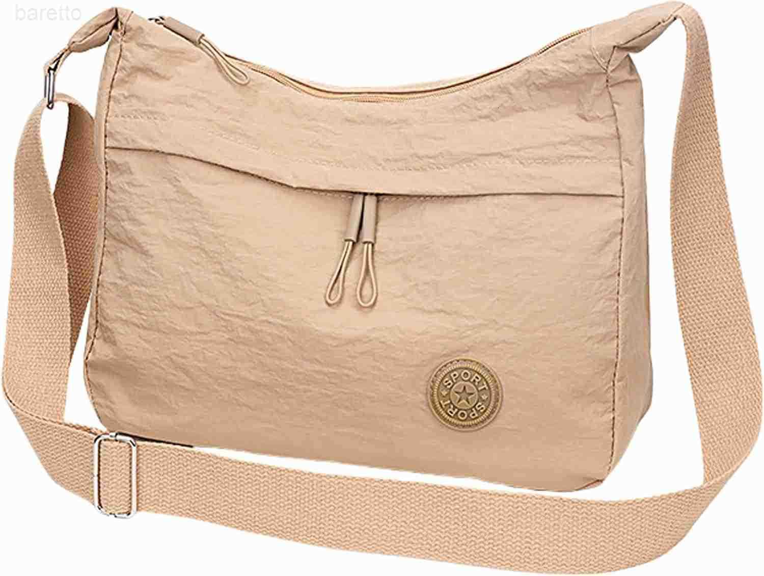 Crossbody Bags for Women Large Sling Shoulder Bag Lightweight Canvas Tote Bag Waterproof Casual Everyday Purse Z250909