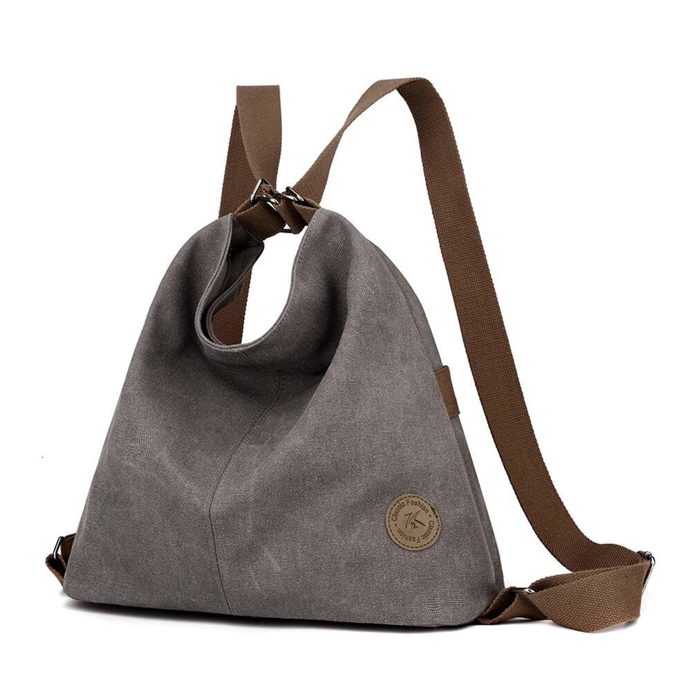 Convertible Backpack Handbag Large Capacity Simple Handbag Autumn New Designer Bag design With Zipper Pocket Travel Bag Shoulder Bag