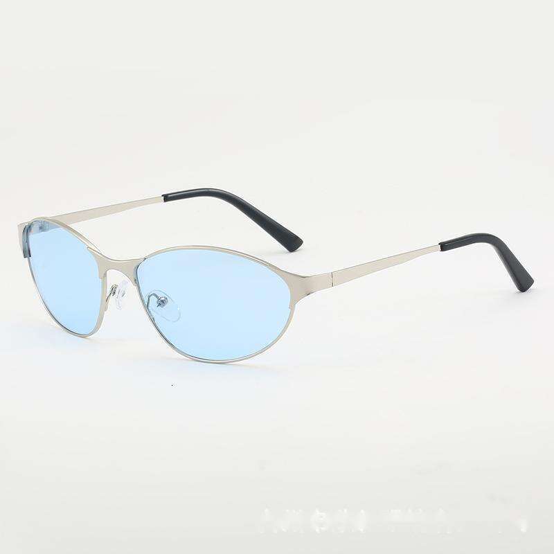 2025 Trendy American - Style Metal Cat - Eye Sunglasses for Women - Sweet & Regal Look with UV Protection