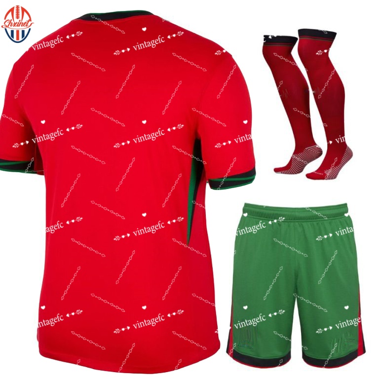 2526 New national team Portuguese uniforms, Ronaldo 7, 18, Neto 8, B. Fernandes adult football uniforms 9, Ramos No. 17, Leo children's sports ma