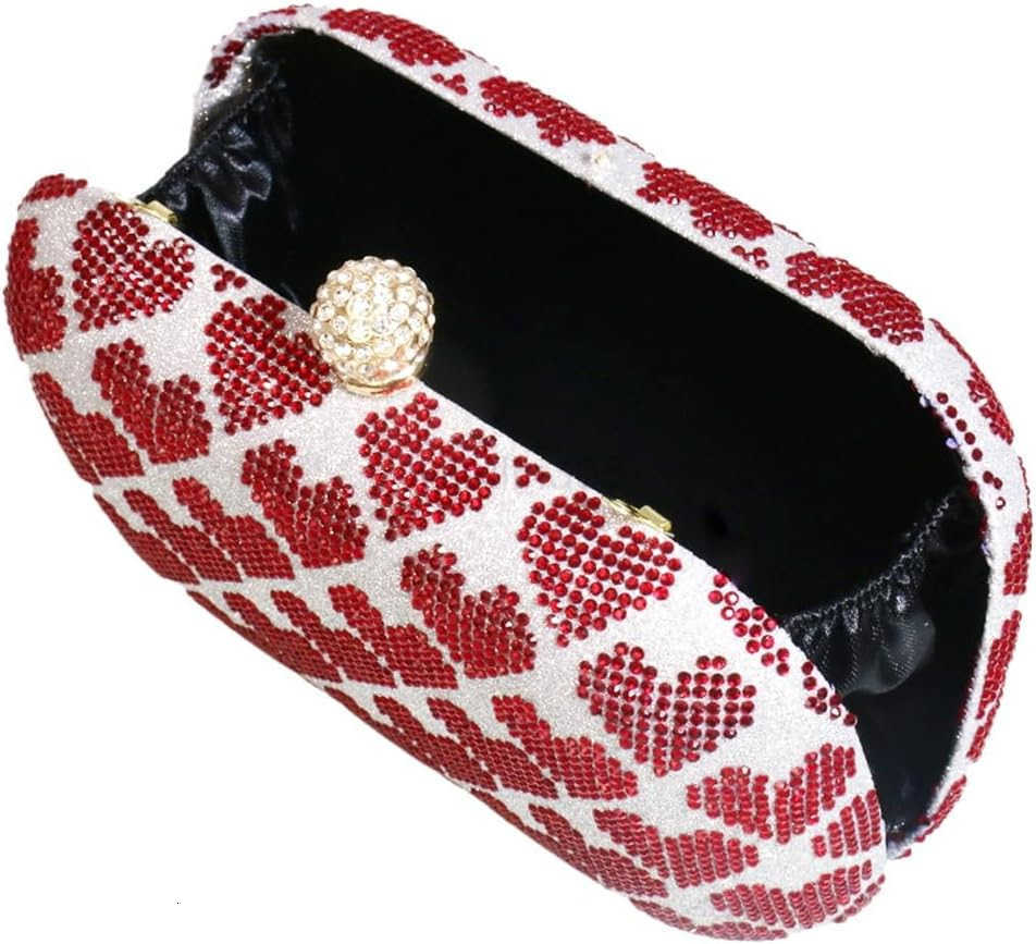 Women Glitter Clutch Purses Rhinestone Evening Bag Elegant Formal Handbag Crystal Crossboby Bag for Wedding Party Z25909