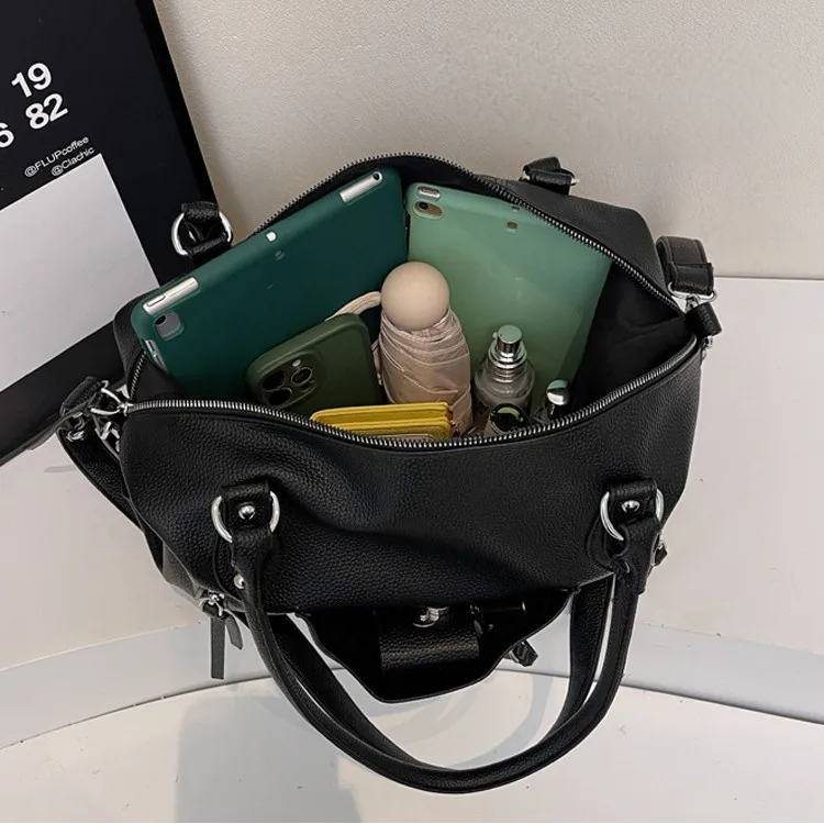 Fashionable design Large Capacity Autumn New Designer Bag Handbag Commuter Women's Crossbody Bag Soft PU Leather Travel Bag Women's Shoulder