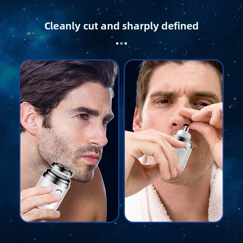 Electric Mini Portable Razor Small Cannon Car-mounted Men's Rechargeable Compact New Model Shaver