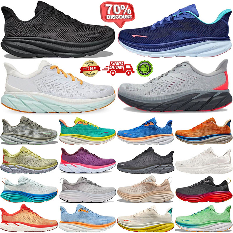 2025 Clifton sneakers Designer running shoes men women bondi 8 9 sneaker womens Challenger 7 Anthracite hiking shoe breathable mens outdoor Sports Trainers