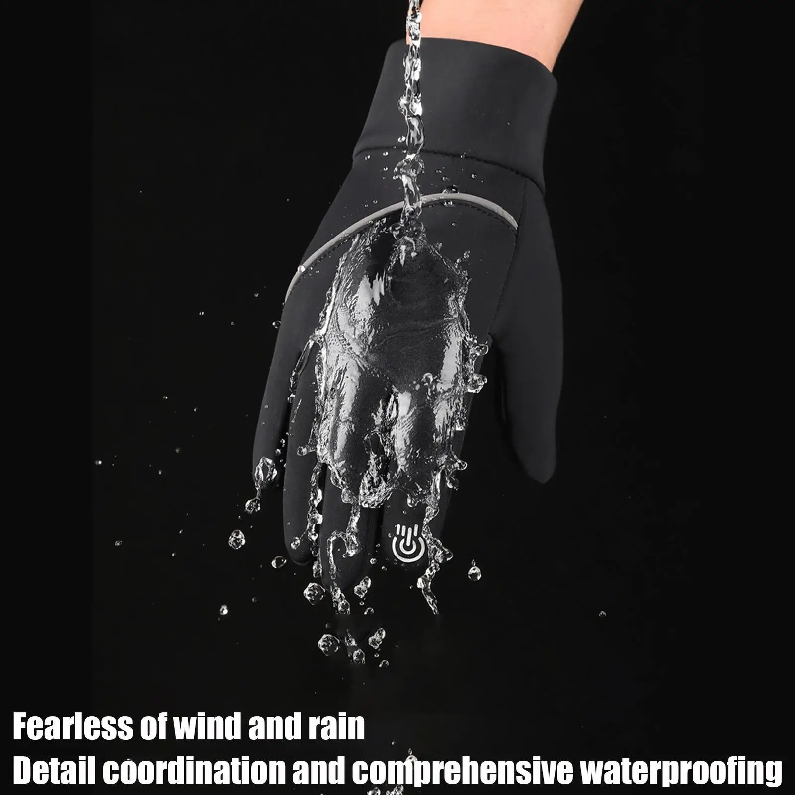 USB Heated Gloves Hand Warmer Mittens Eletric Thermal Heat Cycling Skiing Fishing Biker Glove Heating 250908