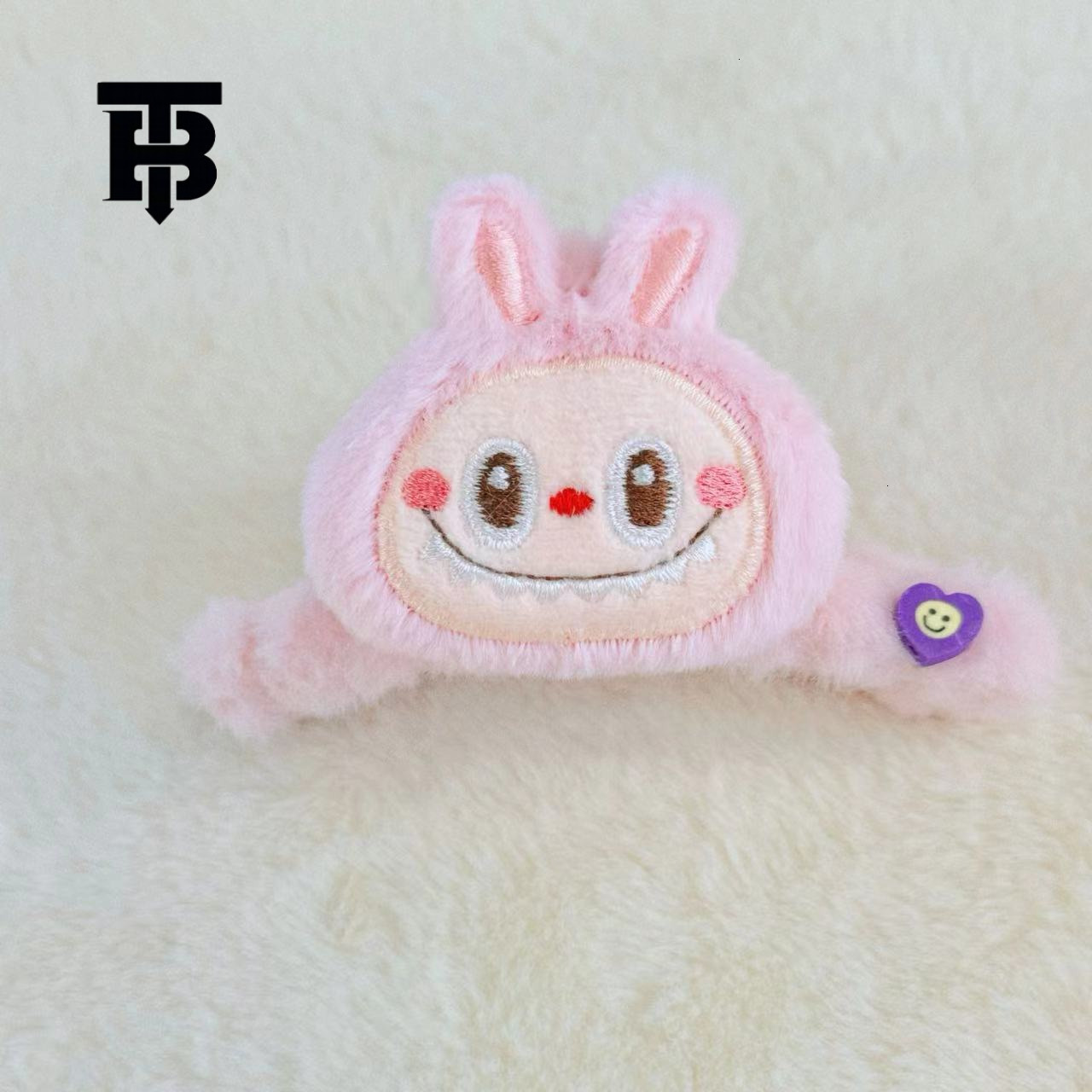 TB BHULAMTE Free Shipping New Designer Accessories Cartoon Plush Doll Headband Cute Guinea Pig Hair Clip Children's Ponytail Hair Clip