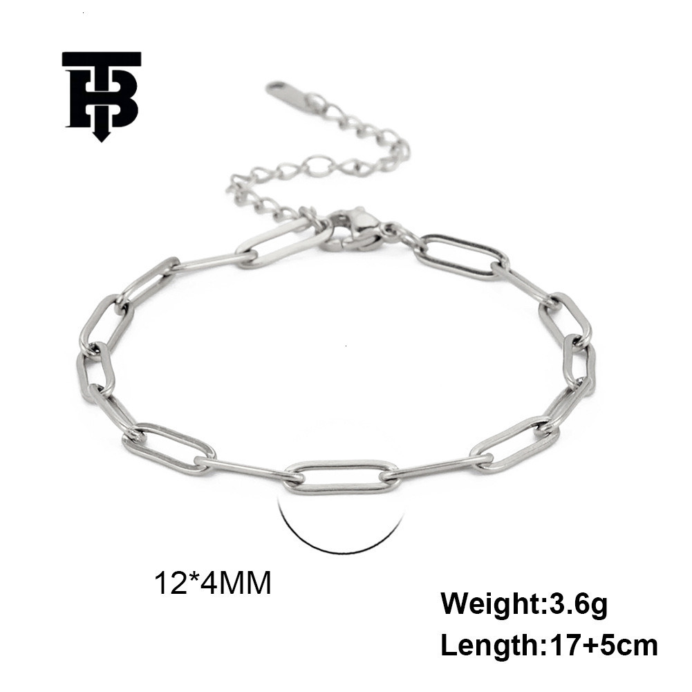 TB BHULAMTE Free Shipping New Designer Accessories 18K Gold Plated Color Retention Jewelry Minimalist Rectangular Chain Buckle Simple Elegant Women�