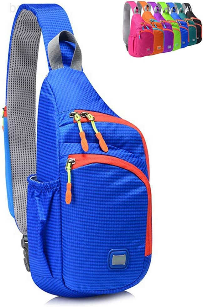 Small Sling Backpack Waterproof Unisex Shoulder Bag Chest Crossbody Daypack Z250909