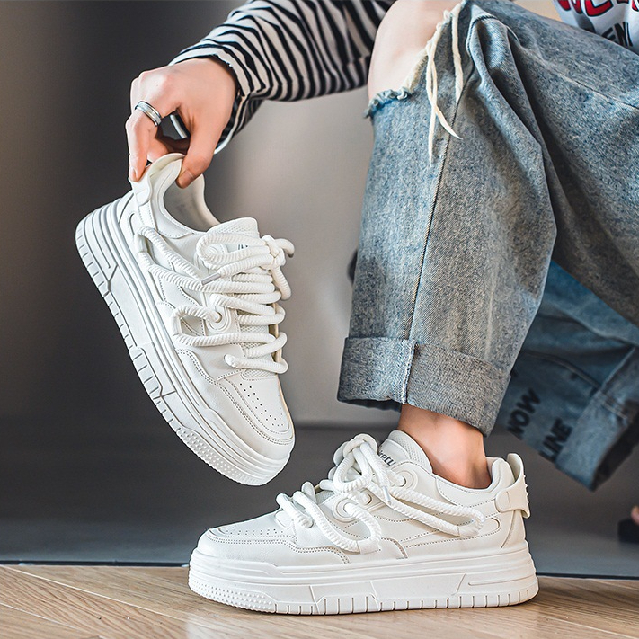 Designer Shoes sneakers Thick-Soled Height-Increasing womens mens casual shoes breathable comfortable