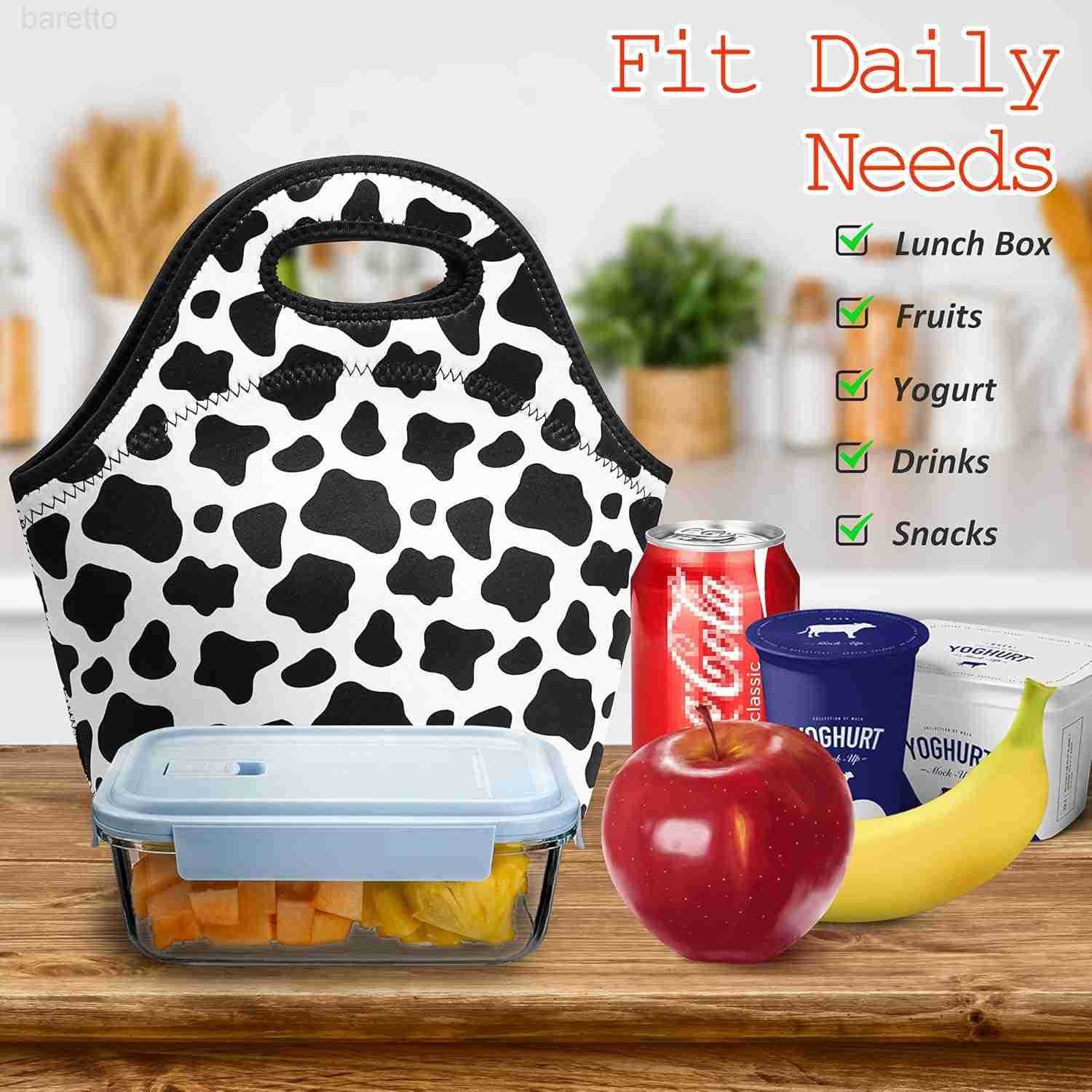 Lunch Bag Thermal Insulated Lunch Tote Bag with Detachable Shoulder Straps Lightweight Reusable Lunch Bag for Women Men Z250909