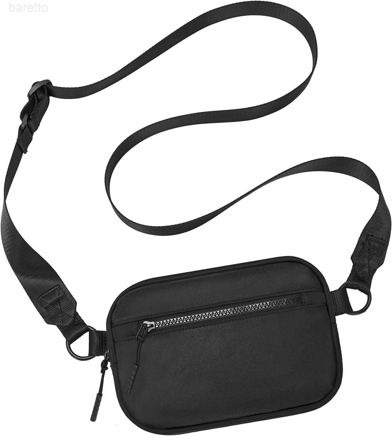 Small Nylon Crossbody Bags for Women and Men Mini Crossbody Purse for Workout Travel with Adjustable Strap Card Slots Z250909