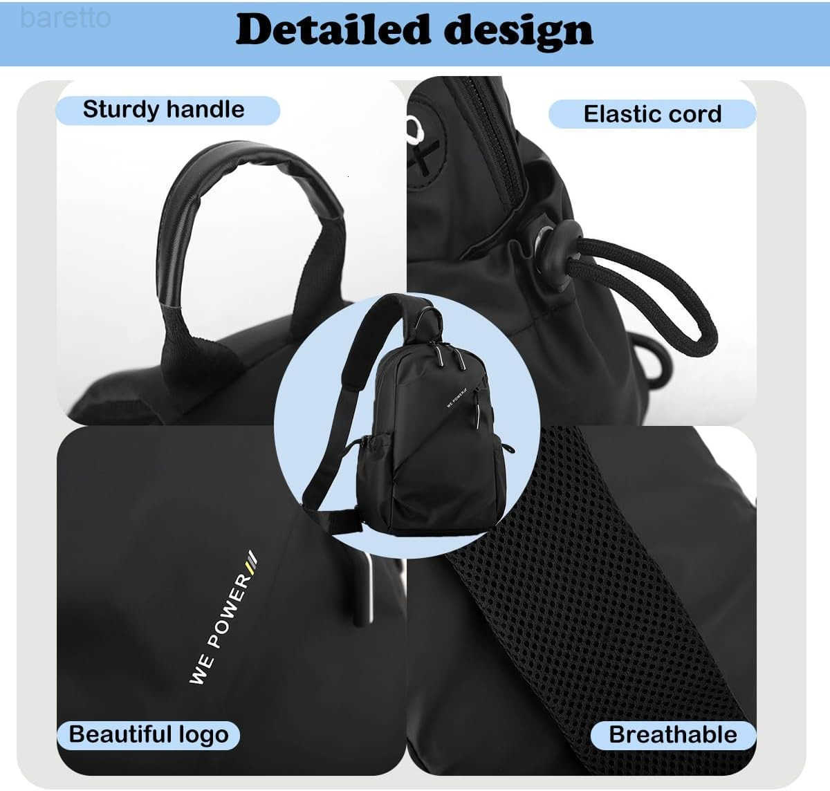 Inch Tablet Backpack Stylish Single Shoulder 12L Ergonomic Shoulder Strap Simple Messenger Small Bag Suitable for Outdoors Night Cycling Backpacks for