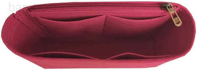 Purse Organizer insert pocket for marmont matelass shoulder bagsingle pack with zipper 2000AbrownM Z250909