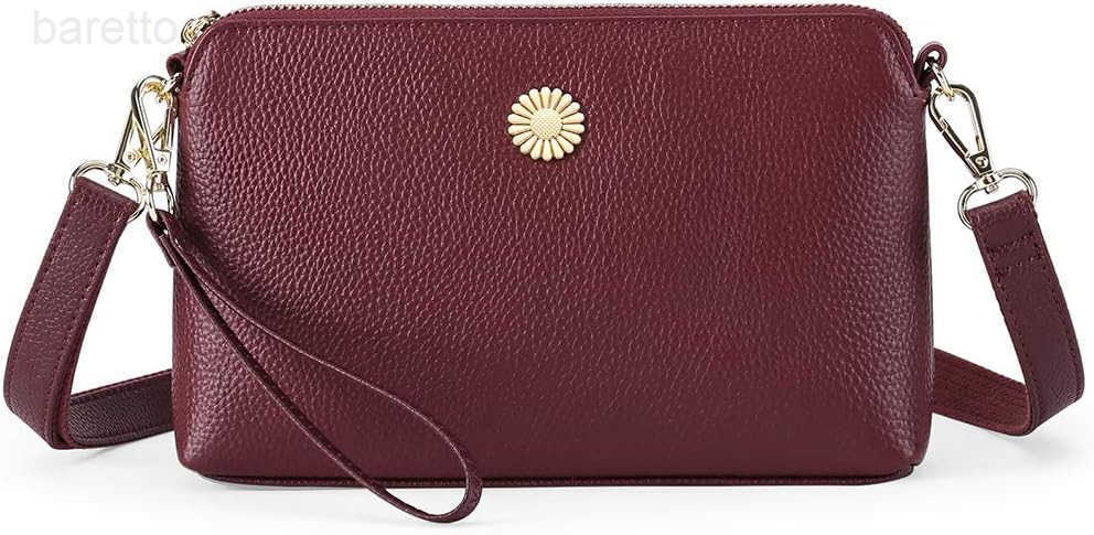 Quilted Leather Crossbody Bags for Women Ladies Shoulder Purse Satchel HandBag with Chain Trendy Strap Z250909