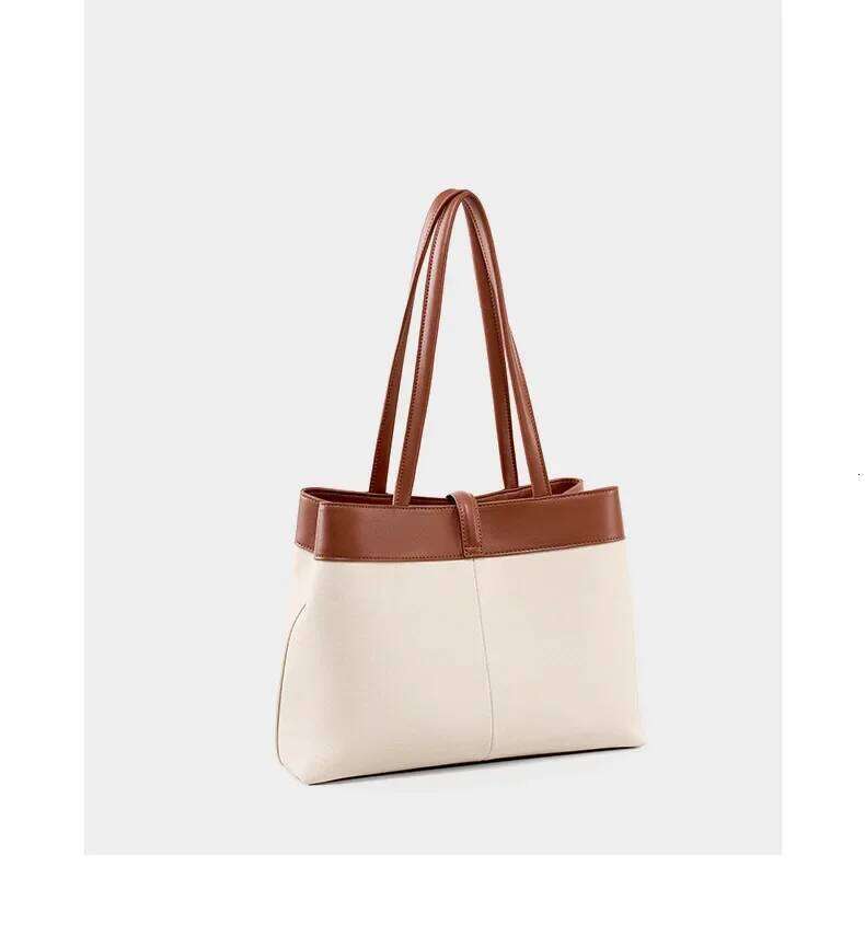 Designer Bags Women Genuine Leather Tote Bag 2024 Trend Brand Large Capacity Designer Handbag Fashion Shoulder Bags Luxury Bag