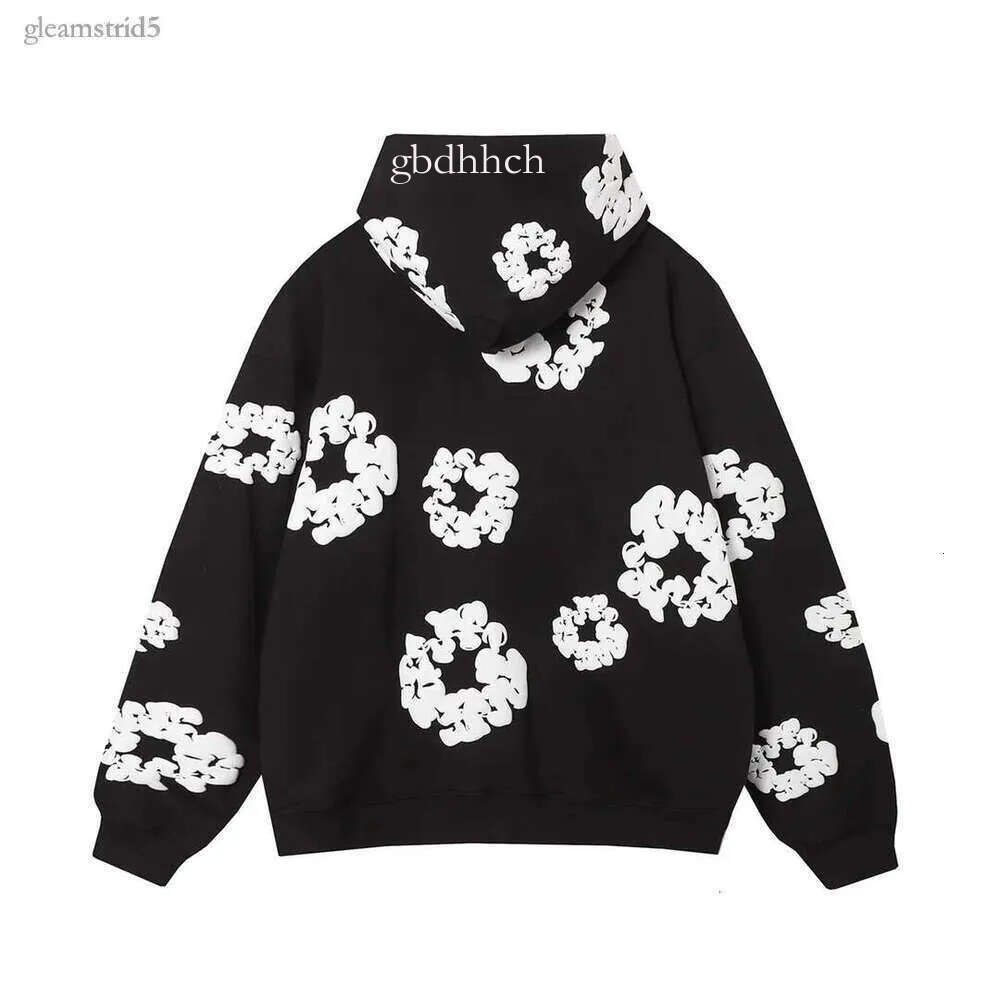 denim tearhoody Designer hoodie Mens Sweat Suit Men And Women Can Super Dalian Fashion Classic Denim Hoodies denim tearness Floral Hip Hop Sweatshirts 2da