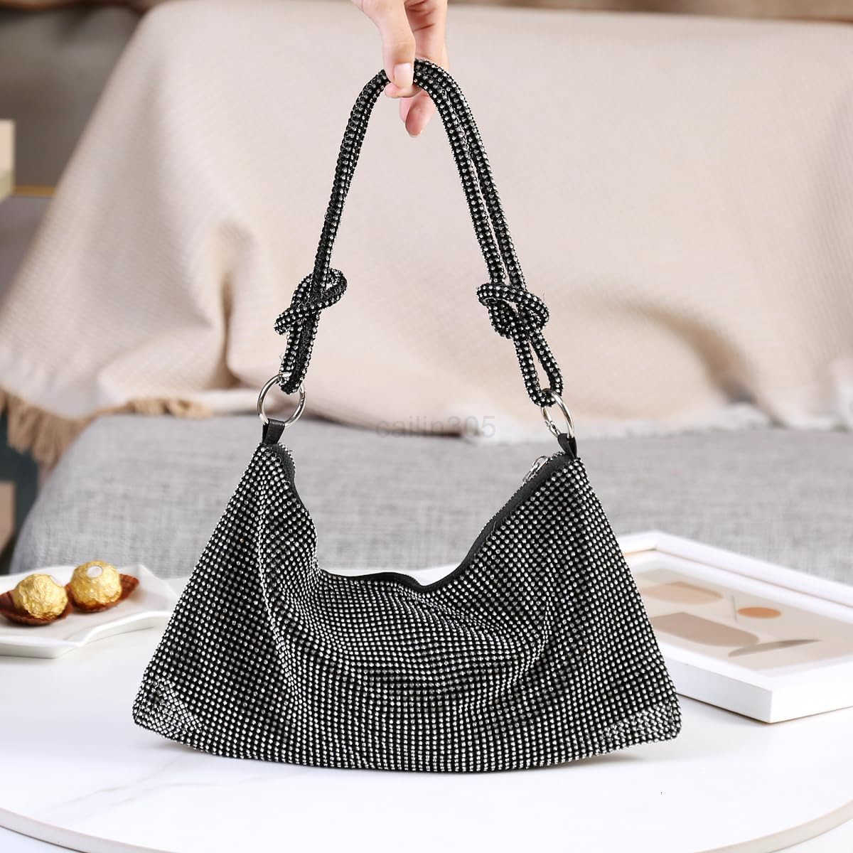 Womens Evening Handbags Rhinestone Evening Bags for Women Clutch Purses Handbags for Ladies Wedding Party Z25909