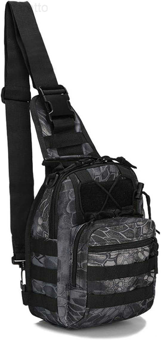 Shoulder Sling Bag Small Outdoor Chest Pack Backpack for Men Traveling Trekking Camping Sling Backpack Z250909