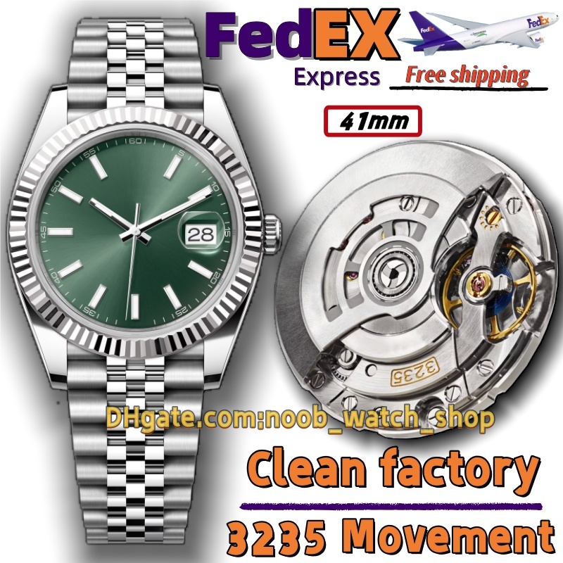 Clean Factory Watch Mens Watch Designer Watch 41MM Cal.3235 Movement Automatic Mechanical Watch NFC Card 70 Hours Power Reserve Sapphire Glass Waterproof With FedEX