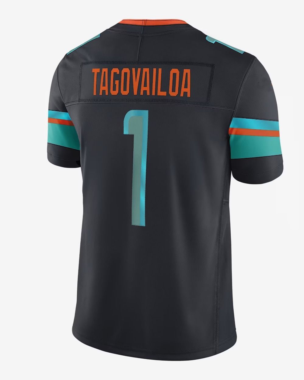 1 Tua Tagovailoa Custom 2025 Rivalries Football Jersey Devon Achane Jaylen Waddle Marino Hill Robinson Jerseys Any Name Number02