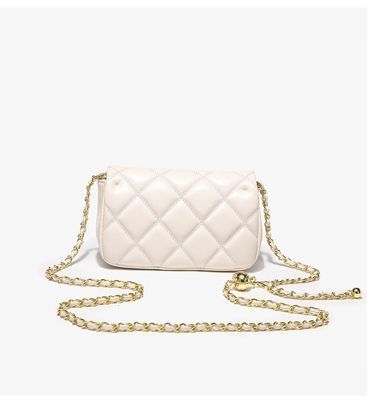2025 new collection Women's Shoulder Bag Diamond Chain Bag New Fashionable Texture Small Square Bag Women's Crossbody Bag Autumn New Designe