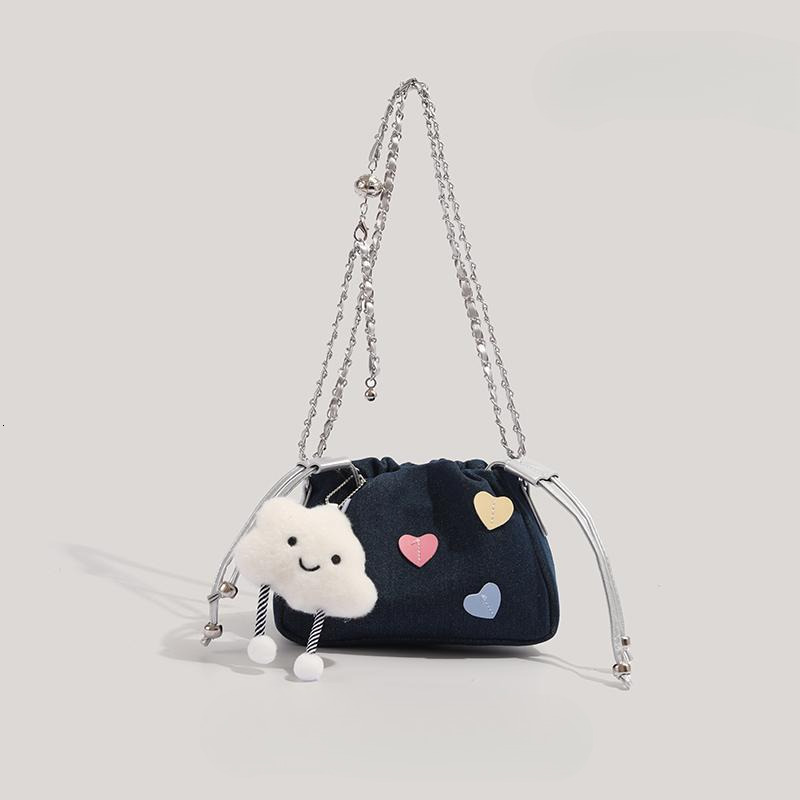 Popular and hot selling women s pleated leisure bag luxury bag in autumn and winter of niche design chain crossbody bag designer bag handbag