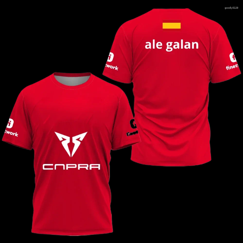 Men's T Shirts 2025 Padel Sports Round Neck High Quality Summer Breathable 3D Printed T-shirt Outdoor Casual Loose