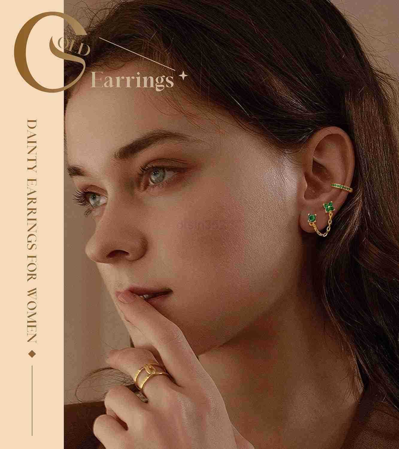 Flat Back Earrings for Women Hypoallergenic Surgical Steel Earrings for Sensitive Ears 20G Small Stainless Steel Flatback Stud Hoop Cartilage Earring 