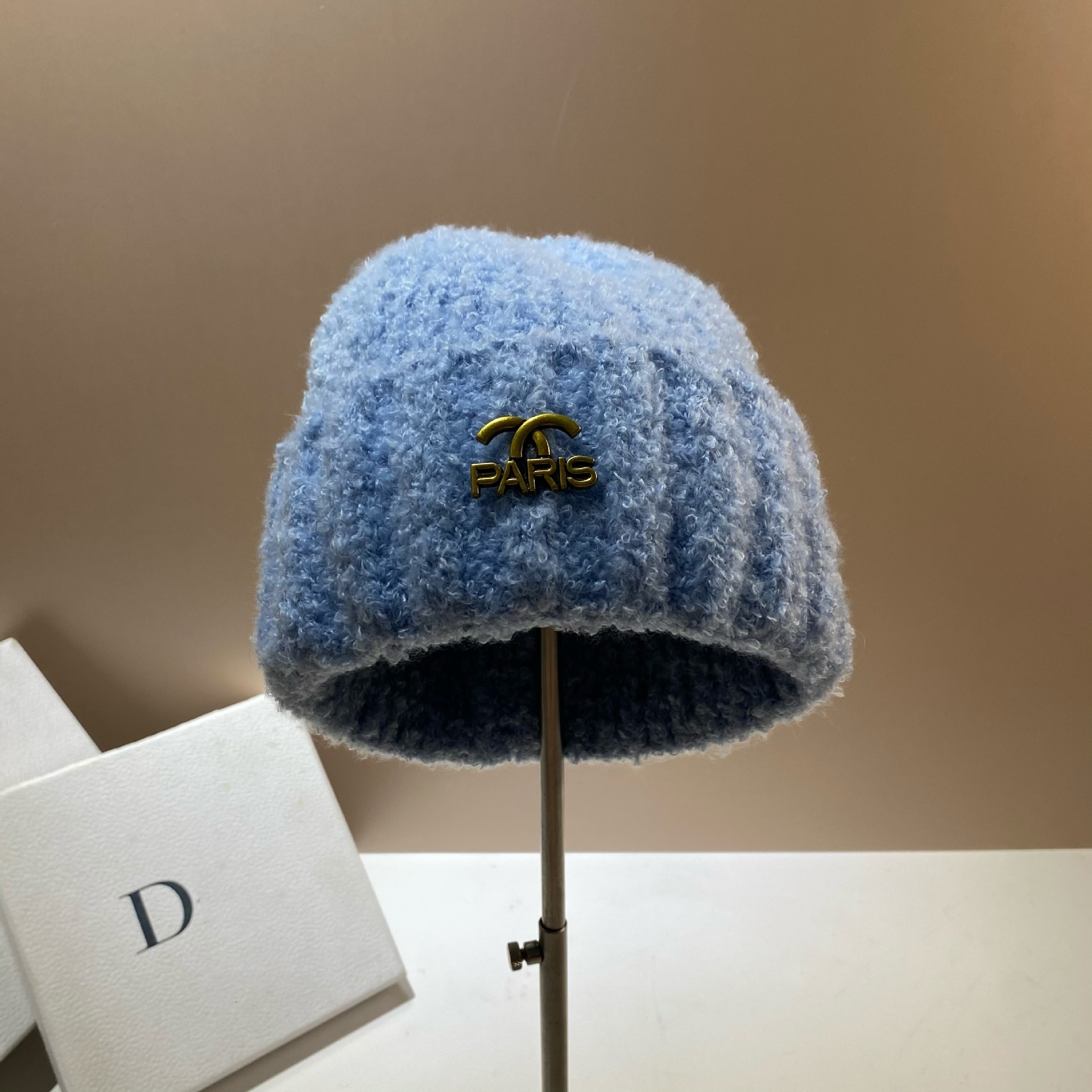 designer cap women hats little style lamb knitted autumn winter new warm wool outdoor cute teddy curly ear protection windproof hat