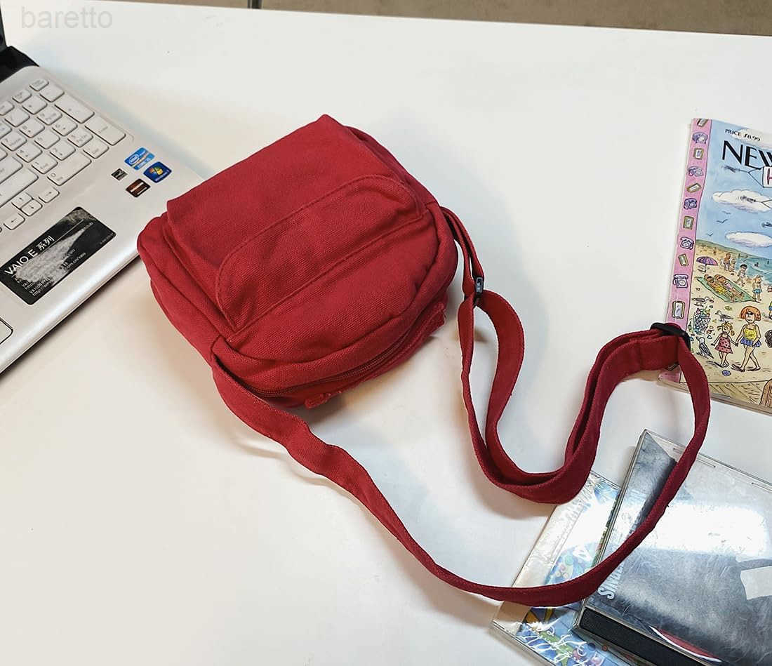 Small Crossbody Bag Cute Purse Mini Canvas Crossbody Purse Phone bag Z250909