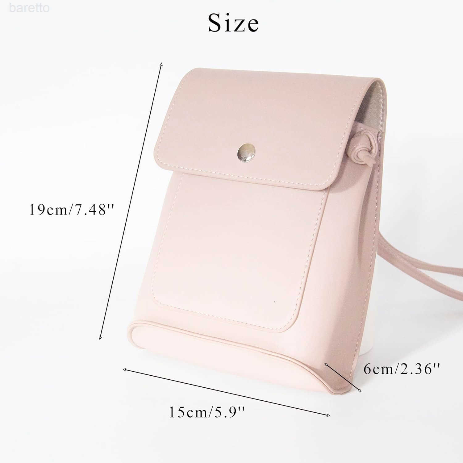 Leather Crossbody cell phone purse for Women Lightweight Shoulder Bag with Slots with Adjustable Strap Z250909