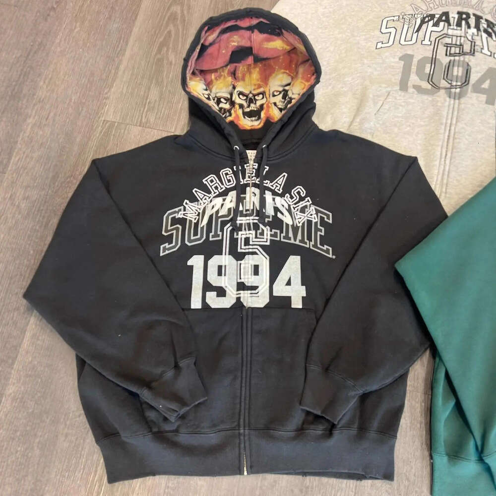 Zipper Cardigan 2025 New 1994 English 3D Print National Trend Treasure Boy Hoodie