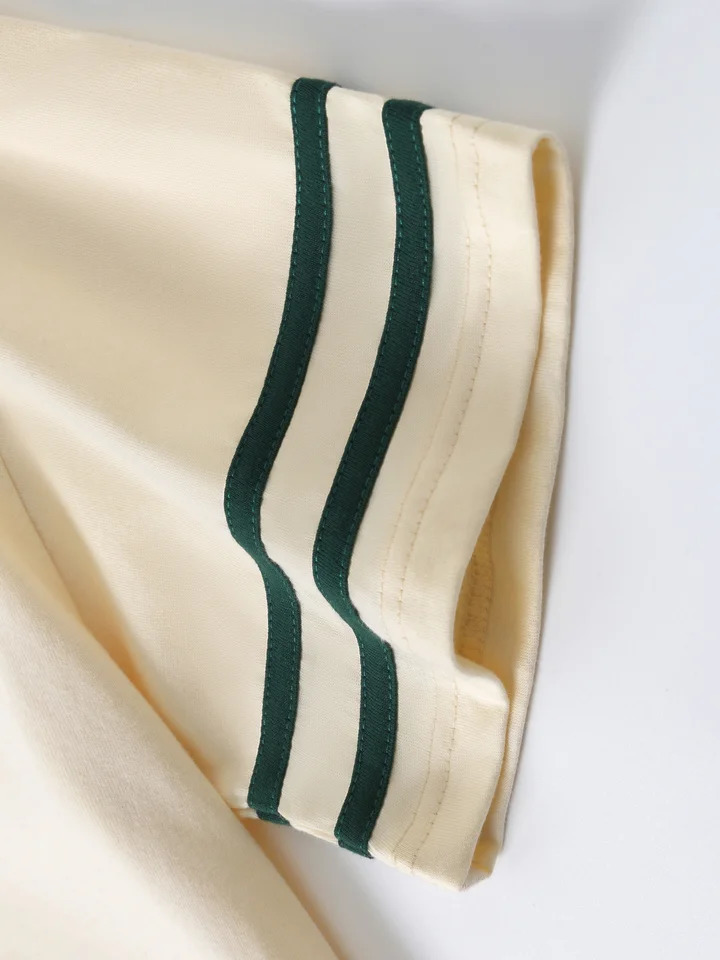 Brazilian flag print womens polo collar casual short sleeved fashionable and trendy summer 250909