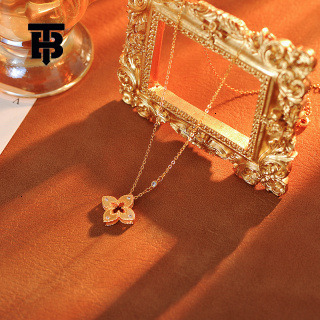 TB BHULAMTE Free Shipping New Designer Accessories Gold Earrings Necklace Bracelet Sweater Chain Women Light Luxury Niche One Piece Wholesale