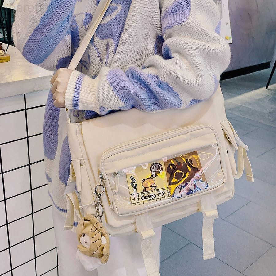 Shoulder Messenger Bag Casual StyleFashion Crossbody Polyester BagClassic Simple for Daily outingsMen Women Z250909