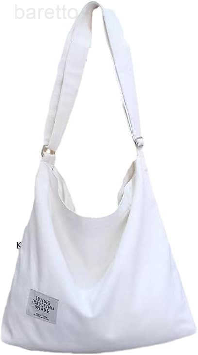 Womens Casual Canvas Shoulder Bag Spacious Versatile and Fashionable Multiple Color Options for Everyday Chic Z250909