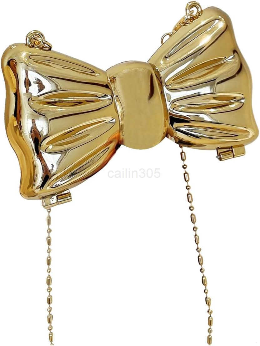 Womens Bow Purse Mini Crossbody Evening Bag for Wedding Party Prom Z25909