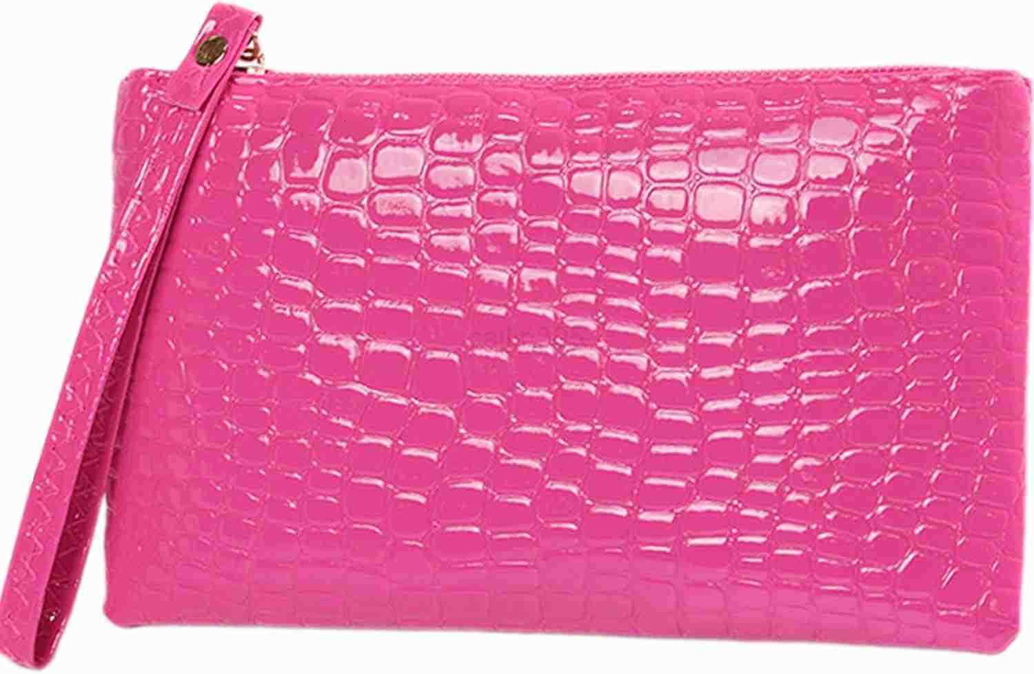Women Purse Wristlet Wallet Evening BagSmall Purse Vegan Leather Handbag for Cocktail Prom Party Z25909