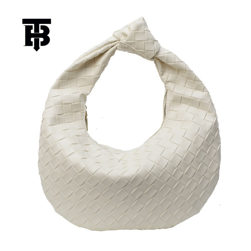 TB BHULAMTE Designer Fashion Women's Handmade Woven Bag Free Shipping New Crescent Bag Luxury Handbag Leisure Vacation Beach Bag