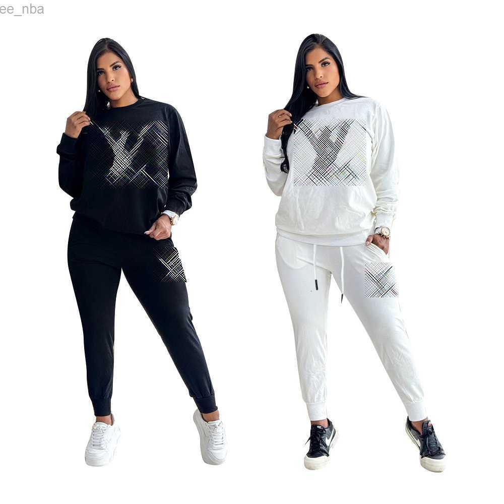 Designer Tracksuit Plus Size Women 2 Piece Sets Woman Hoodies And Pants Running Clothes Casual Outfit Sports Jogging Sweatsuits Clothing Biker Suits