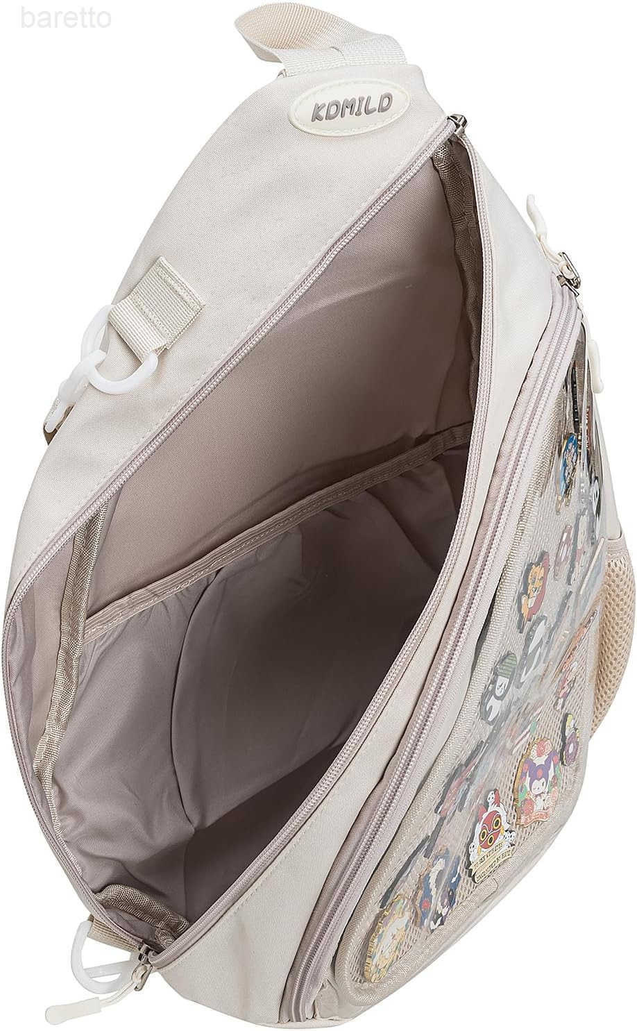 Womens Oxford Ita Bag Pin Display Chest Pack Single Shoulder Bag Sport Backpack Packs Hiking Daypack Z250909