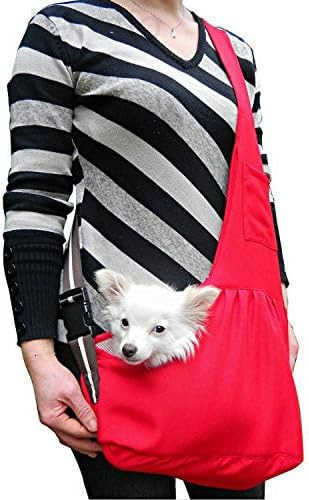 Dog Puppy Cat Carrier Bag Oxford Cloth Sling Dog Doggy Cat Carrier Single Shoulder BagSmallBlack Z250909