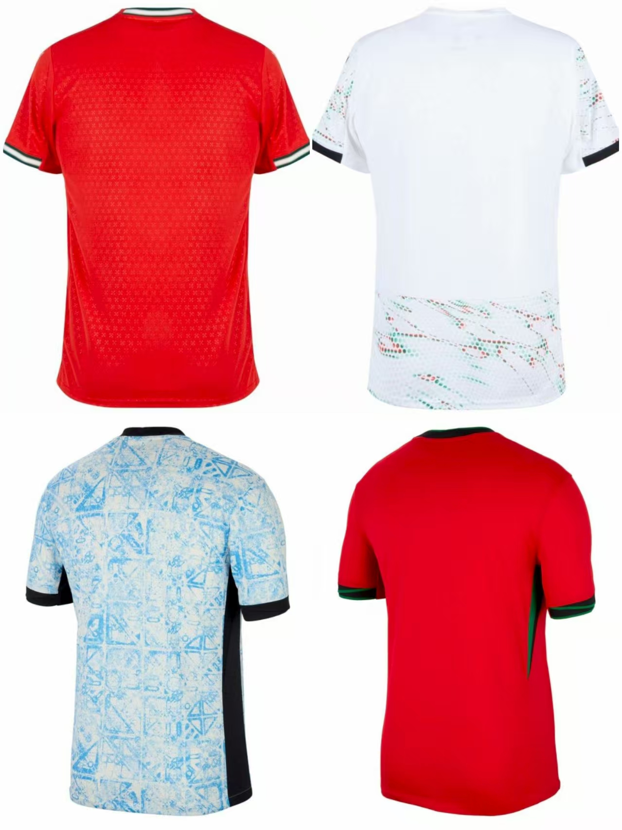 2025/26 Season New Portugal National Team Adult Soccer Jerseys: No. 7 Cristiano Ronaldo, No. 8 Bruno Fernandes, No. 3 Pepe Children's Training So