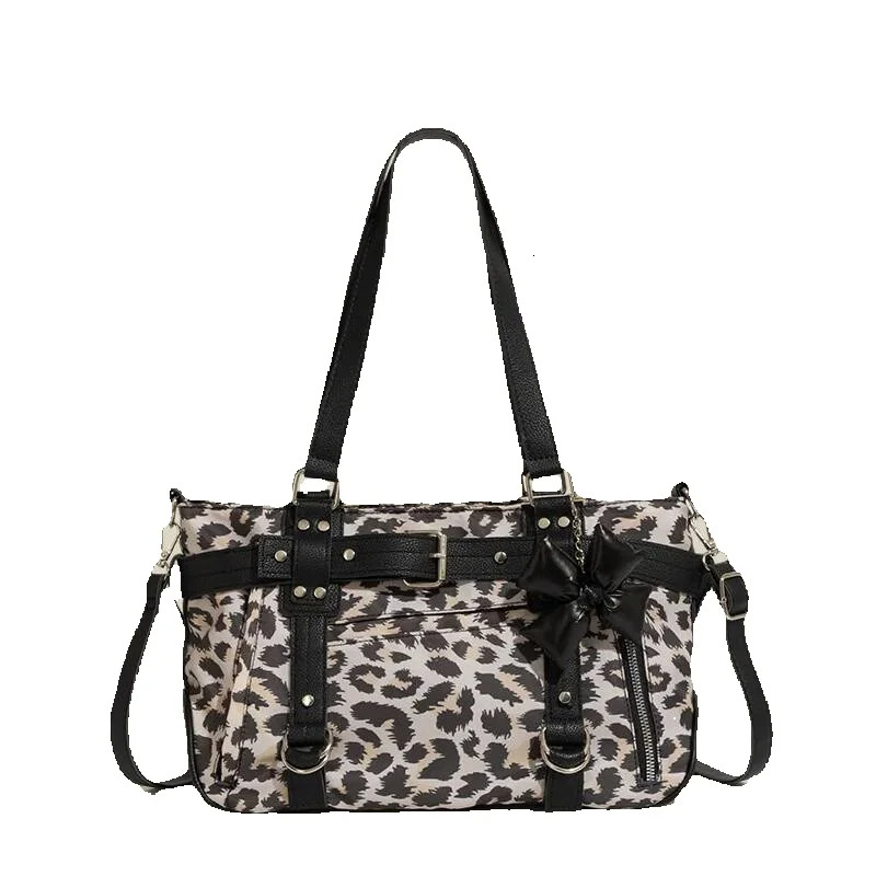 Vintage Style Handbag Large Capacity Soft Nylon Women s Shoulder Bag Autumn New Designer Bag Short Distance Travel Bag Registered Luggage Bag