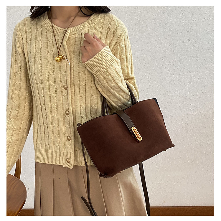 Matte Large Capacity design Women's Handbag Retro Commuting Fashion Women's Crossbody Bag Fashion Autumn New Designer Bag Women's Shoul