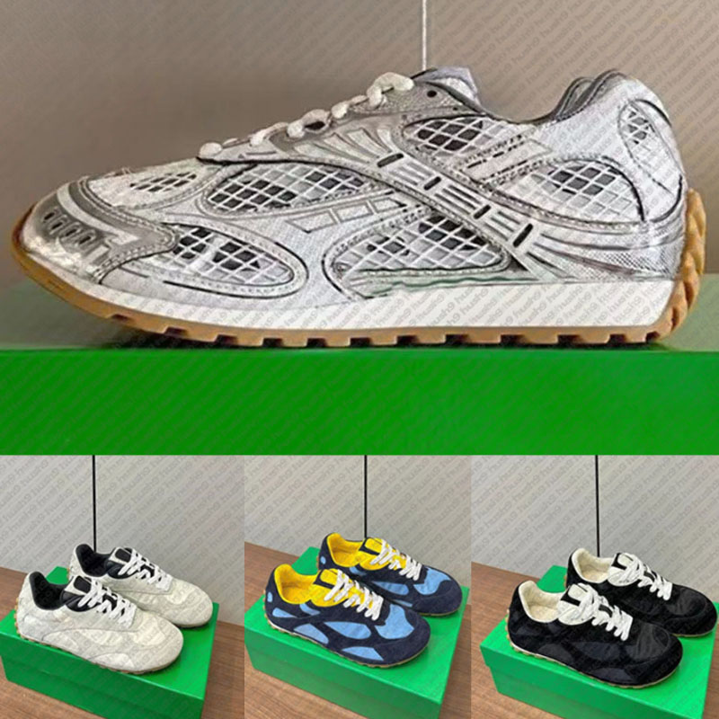 Designer Shoes sneakers Men nad Women Leather Nylon Suede Sneakers Lace Mesh Outdoor Trainers Running Shoes